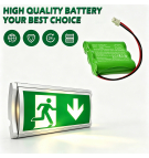 Batería de repuesto para Beghelli NB19239 / 197103N-R3 1500 mAh Ni-MH 3.6 V (Cameron Sino)