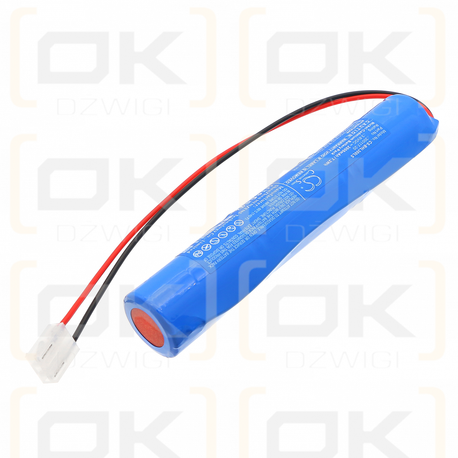 Beghelli 415213000 / 300117-20 2000mAh Ni-CD 3.6V (Cameron Sino)