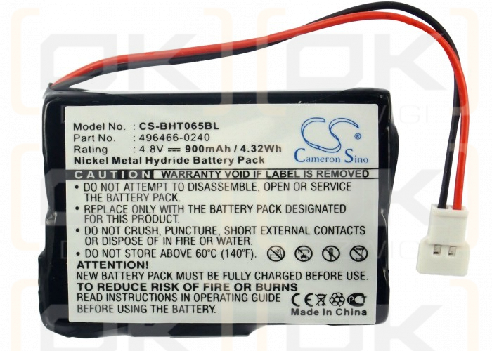 Denso BHT-2000 / 496466-0240 900mAh Ni-MH 4.8V (Cameron Sino)