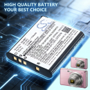 Ersatzakku für Sony Webbie MHS-PM1 / NP-BK1 770 mAh Li-Ion 3,7 V (Cameron Sino)