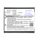 Ersatzakku für Sony Webbie MHS-PM1 / NP-BK1 770 mAh Li-Ion 3,7 V (Cameron Sino)