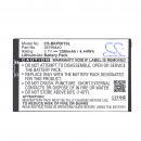 Becker Traffic Assist Pro Ferrari 7929 / 38799440 Batería de iones de litio de 1200 mAh y 3,7 V (Cameron Sino)