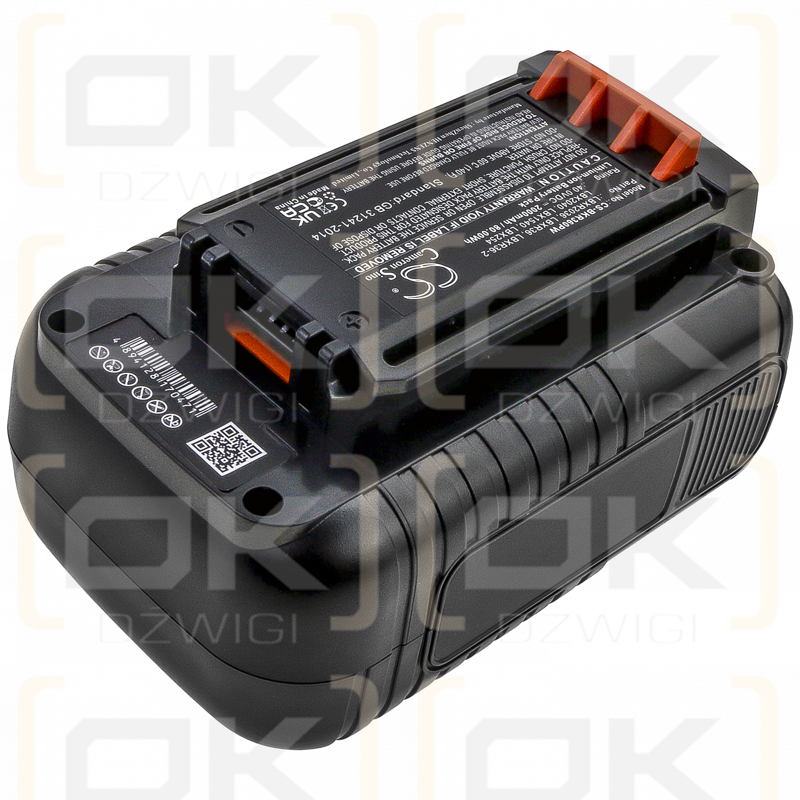 Black & Decker TC220 / LBXR2036 2000mAh Li-ion 40.0V (Cameron Sino)