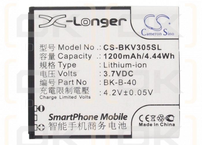 BBK VIVO V305 / BK-B-40 1200mAh Li-ion 3.7V (Cameron Sino)