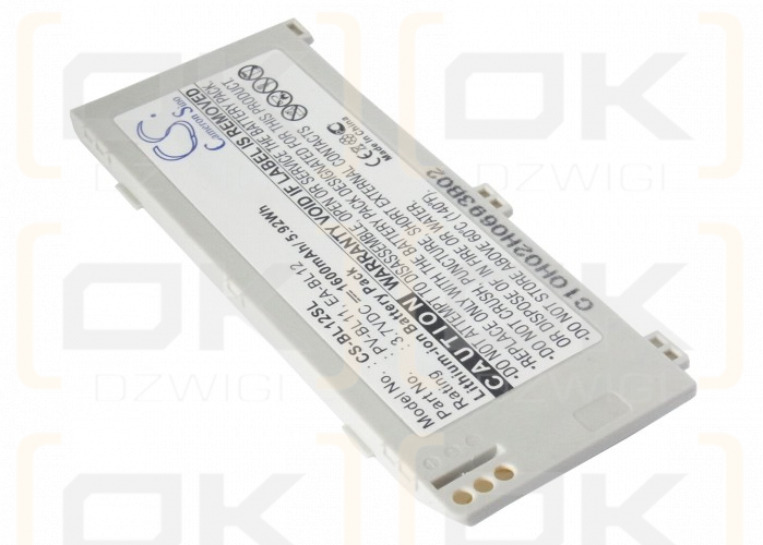 Sharp WS004SH / PV-BL11 1600 mAh Li-Ion 3,7 V (Cameron Sino)