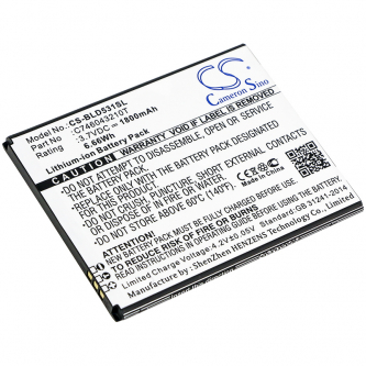 BLU D531K / C746043210T 1800 mAh Li-Ion 3,7 V (Cameron Sino)