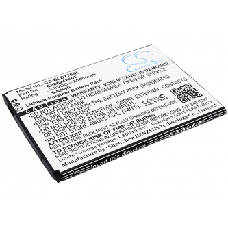 BLU D770U / C80624260T 2500 mAh Li-Polymer 3,8 V (Cameron Sino)