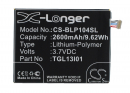 BLU L110 / TLG13I01 2600mAh Li-Polymer 3.7V (Cameron Sino)