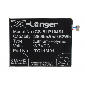 BLU L110 / TLG13I01 2600 mAh Li-Polymer 3,7 V (Cameron Sino)