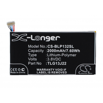 BLU L132L / TLG13J22 2000 mAh Li-Polymer 3,8 V (Cameron Sino)