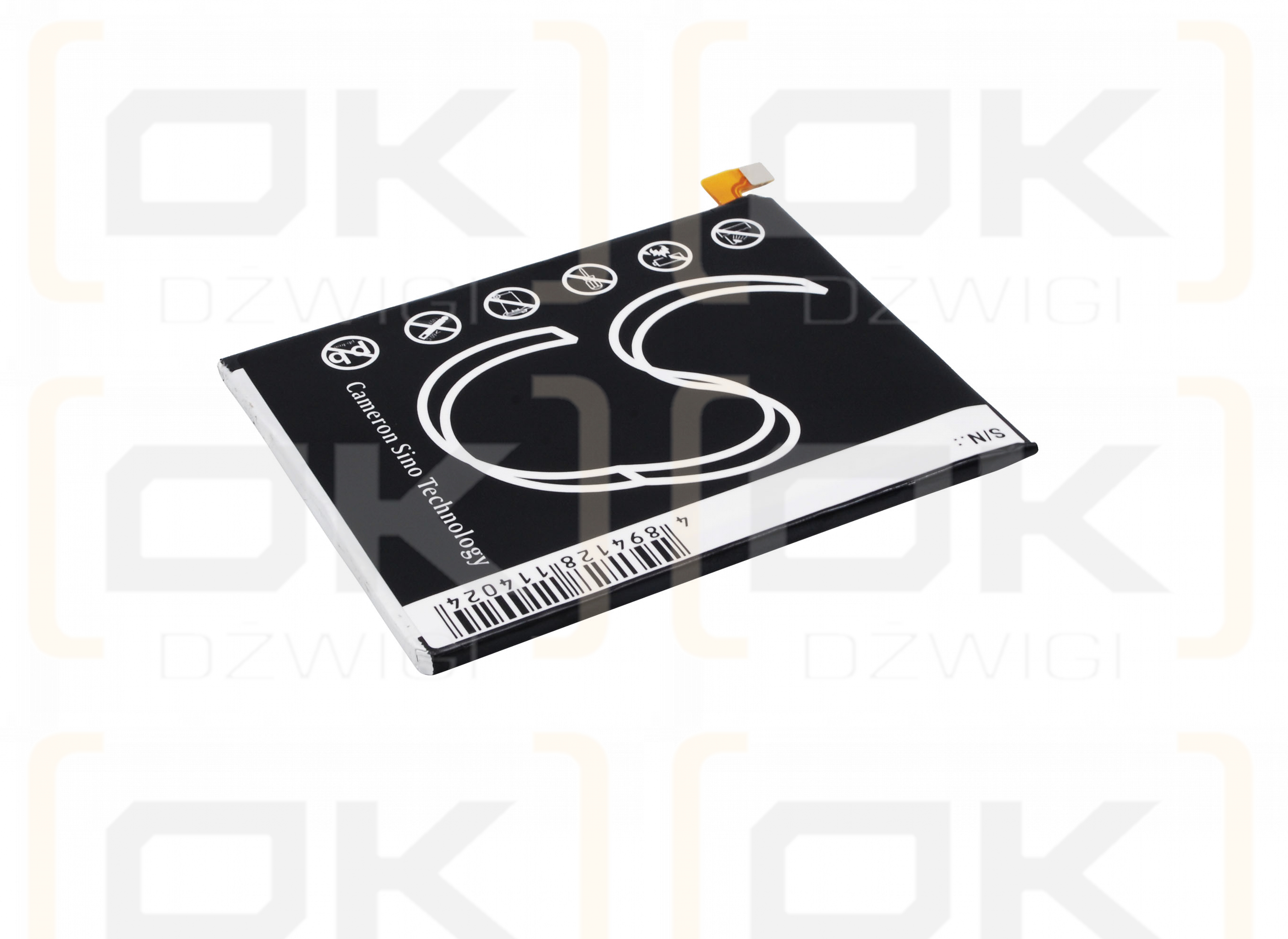 BLU X010Q / TLP15025 2400 mAh Li-Polymer 3.8 V (Cameron Sino)