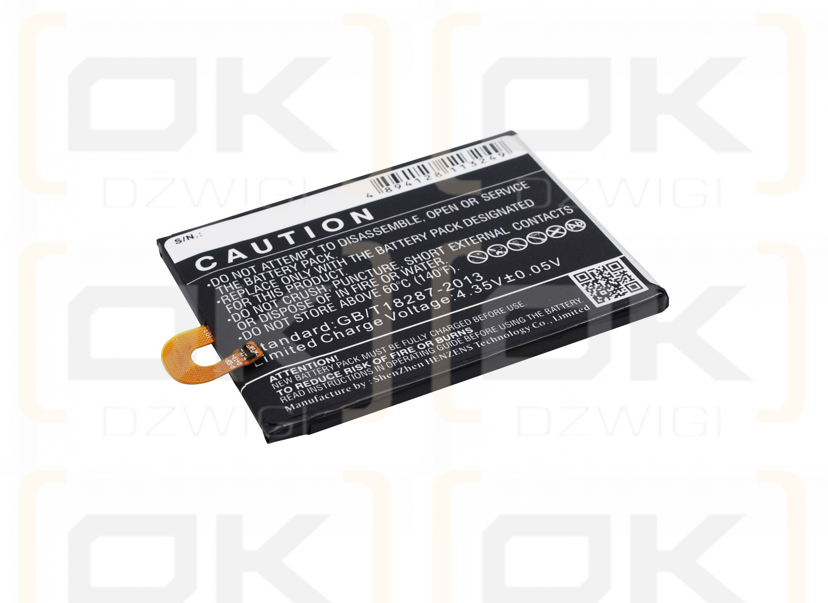 BLU X130 / C685303200L 2000 mAh Li-Polymer 3.8 V (Cameron Sino)