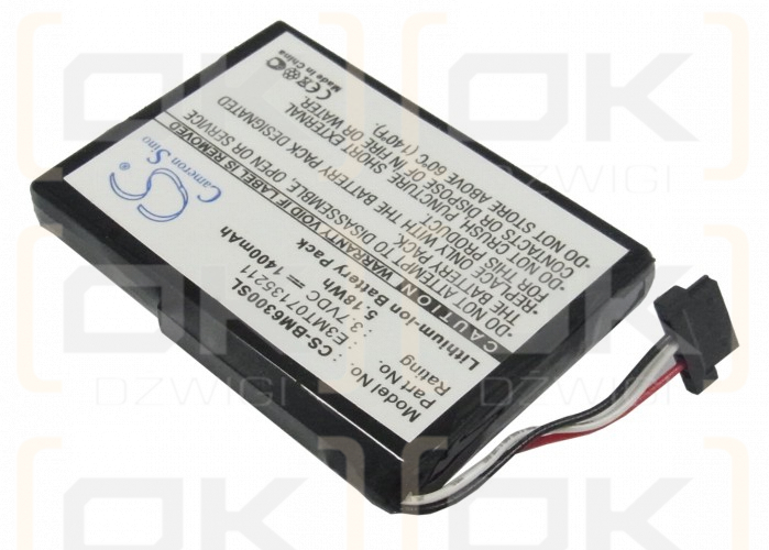 Transonic MD 95255 / E3MT07135211 1400 mAh Li-Ion 3,7 V (Cameron Sino)