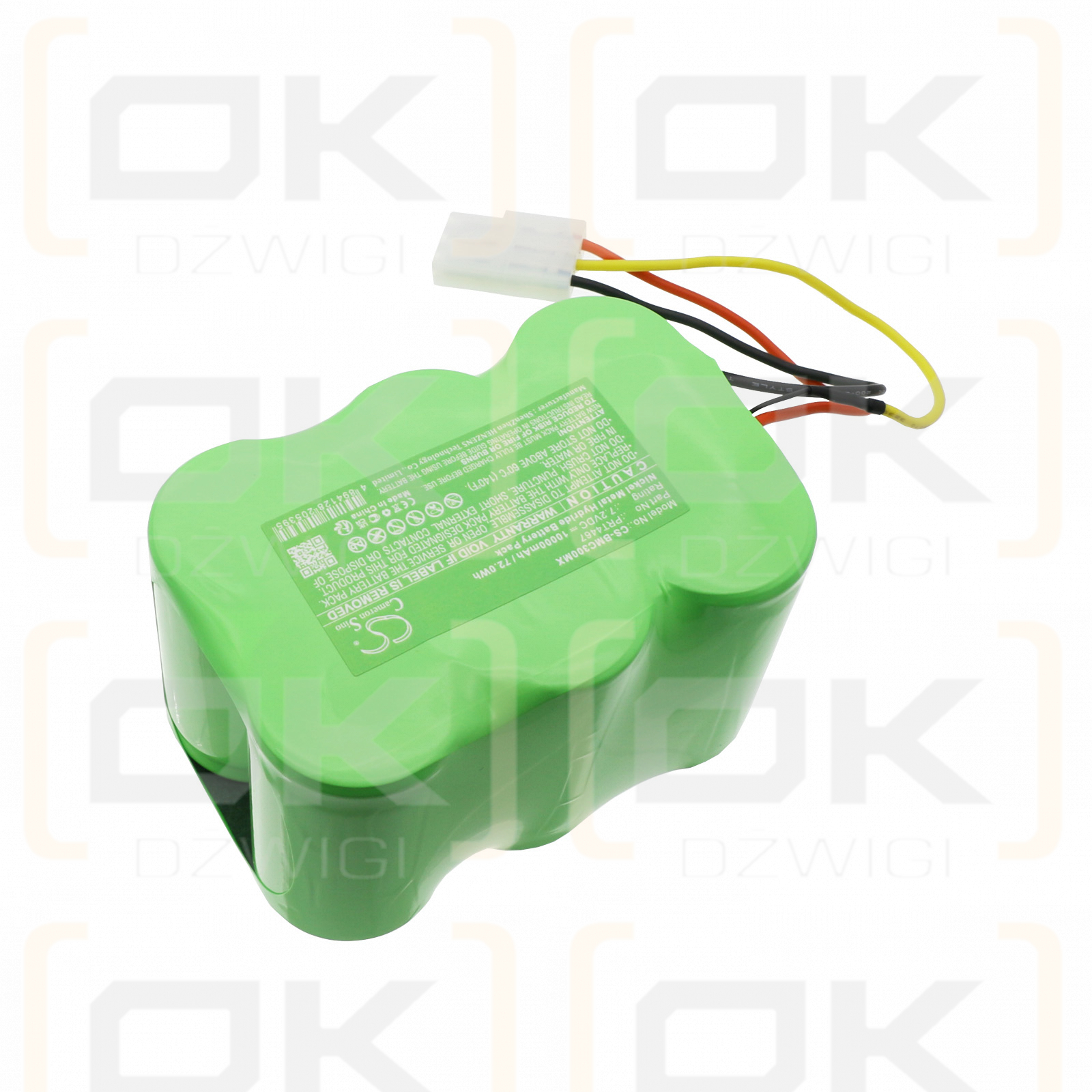 Biomedical Crossvent 3+ / OM11470 10000mAh Ni-MH 7.2V (Cameron Sino)