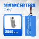 Carefusion Micro1 Spirometer / 36-BAT1043 2000mAh Ni-MH 2.4V (Cameron Sino)
