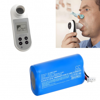 Carefusion Micro1 Spirometer / 36-BAT1043 2000mAh Ni-MH 2.4V (Cameron Sino)