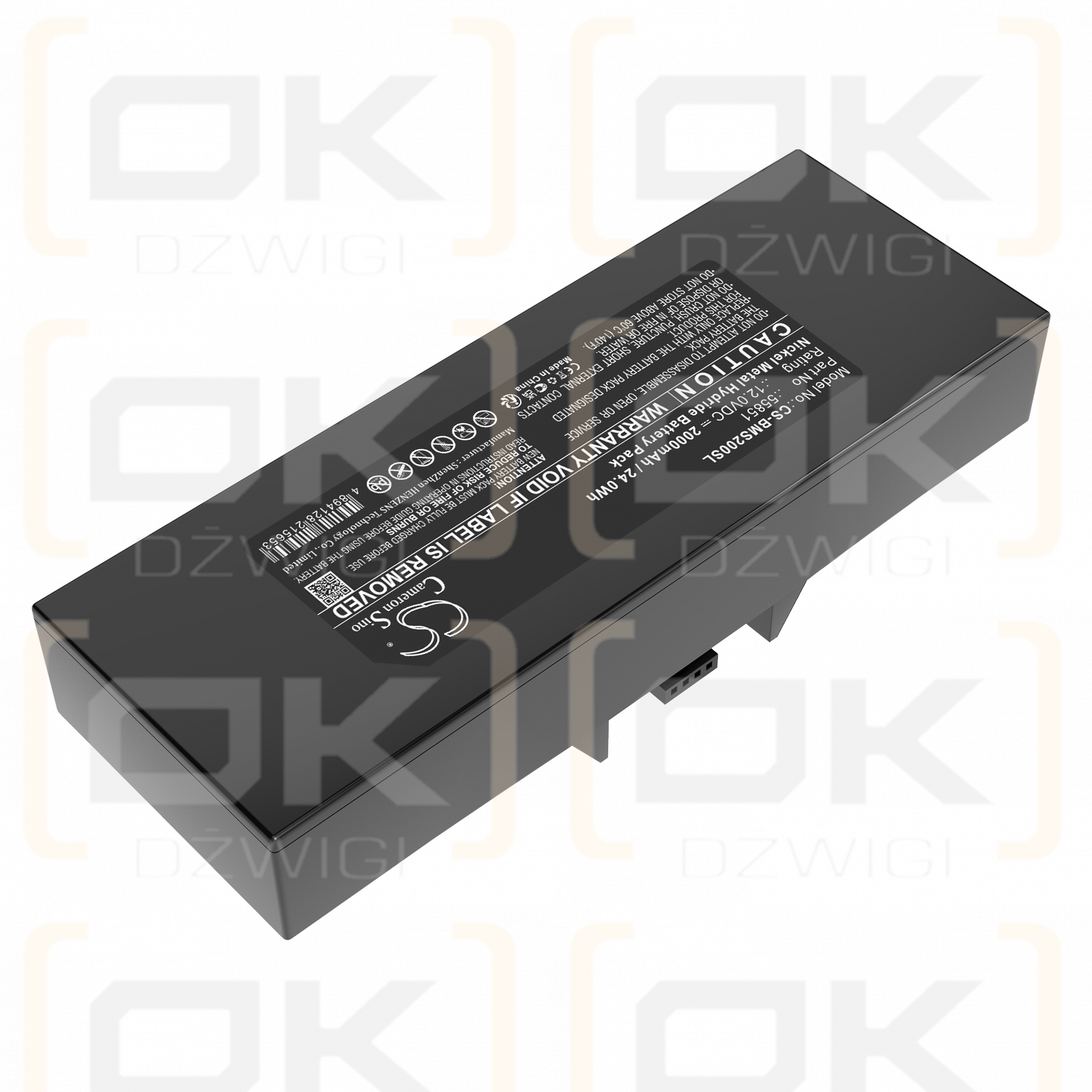 Brady LS2000 Labeler / 55851 2000mAh Ni-MH 12.0V (Cameron Sino)