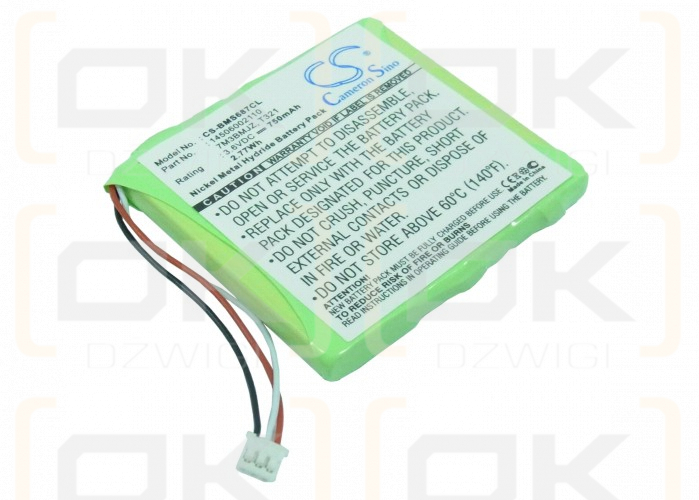 Bosch MS687 / 145306002110 750mAh Ni-MH 3.6V (Cameron Sino)