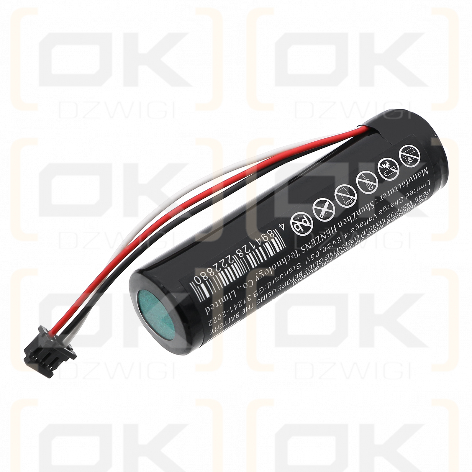 BioControl MVP ICON 78300 version only / 78131 3400mAh Li-ion 3.7V (Cameron Sino)