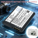 Batería de repuesto para Panasonic Lumix DMC-LF1W / DMW-BCN10, 770 mAh, iones de litio, 3,7 V (Cameron Sino)