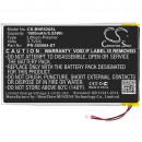 Barnes & Noble BNRV520 / PR-305084-ST 1500mAh Li-Polymer 3.7V (Cameron Sino)