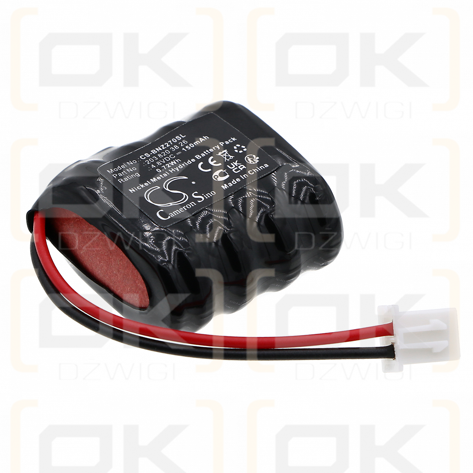 Mercedes-Benz CLK 320 / 203 820 38 26 150mAh Ni-MH 4.8V (Cameron Sino)