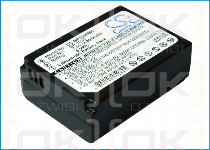 Samsung NX500 / BP-1030 800mAh Li-ion 7.4V (Cameron Sino)