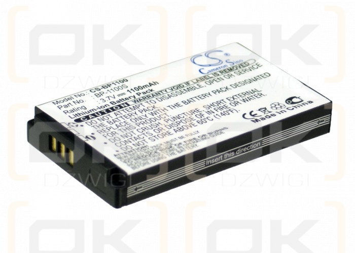 Kyocera U4RBK / BP-1100S 1100 mAh Li-ion 3,7 V (Cameron Sino)