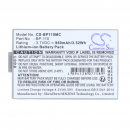 Batería de repuesto para Canon Legria HF R27 / BP-110 950 mAh Li-ion 3.7 V (Cameron Sino)