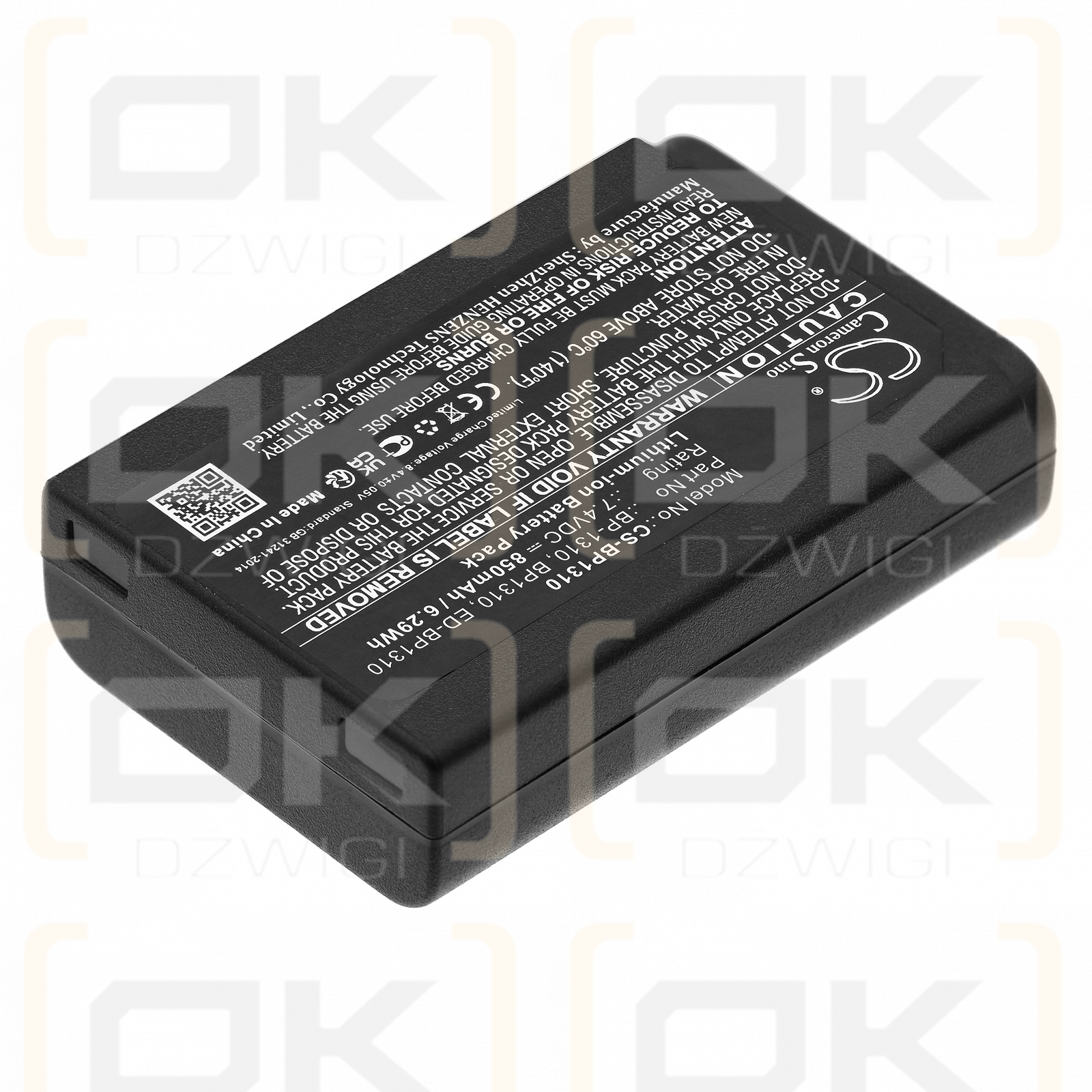 Samsung NX20 / BP-1310 850mAh Li-ion 7.4V (Cameron Sino)