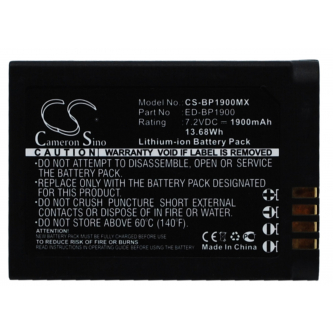 Samsung EV-NX1ZZZBZBUS / ED-BP1900 1900mAh Li-ion 7.2V (Cameron Sino)