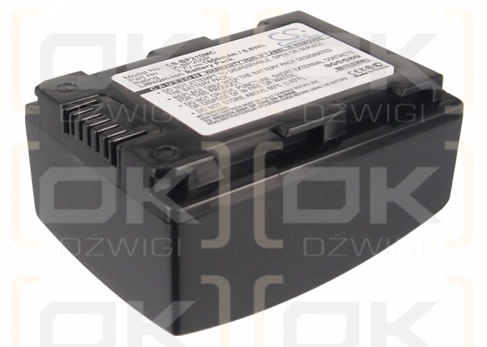 Samsung HMX-H300BP / IA-BP210R 1800 mAh Li-ion 3,7 V (Cameron Sino)
