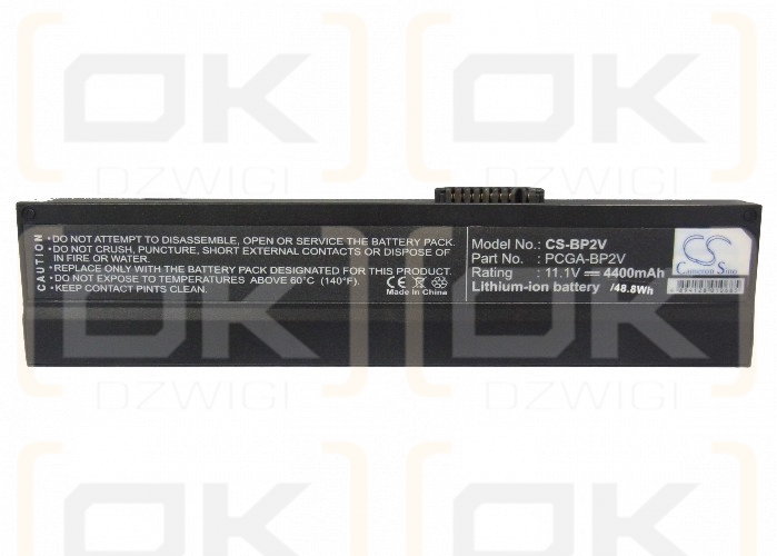 Sony VAIO PCG-V505EC / PCGA-BP2V 4400 mAh Li-Ion 11,1 V (Cameron Sino)