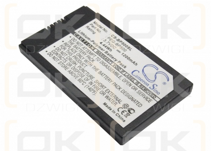 Bateria zamienna do Sony Clie PEG-NZ90 / PEG-BP500 1200 mAh Li-Polymer 3.7 V (Cameron Sino)