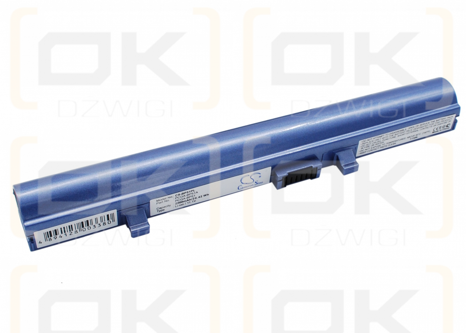 Sony VAIO PCG-C1VS/BW / PCGA-BP51 2000 mAh Li-Ion 11,1 V (Cameron Sino)