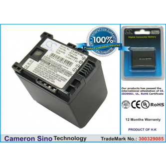 Canon Vixia HF20 / BP-819 1780 mAh Li-ion 7,4 V (Cameron Sino)