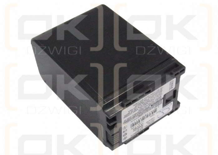 Canon Vixia HF20 / BP-827 2600 mAh Li-ion 7,4 V (Cameron Sino)