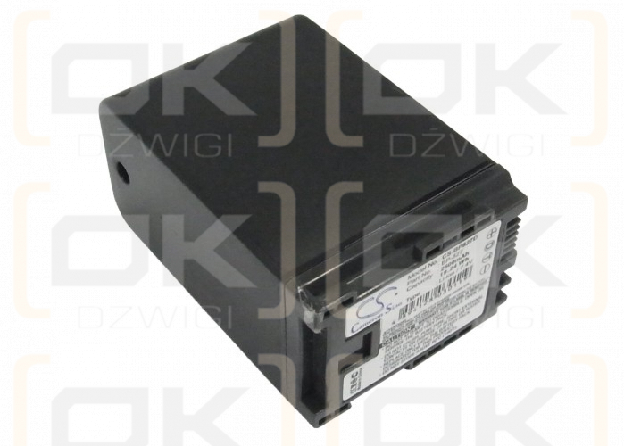 Canon Vixia HF20 / BP-827 2600 mAh Li-ion 7,4 V (Cameron Sino)