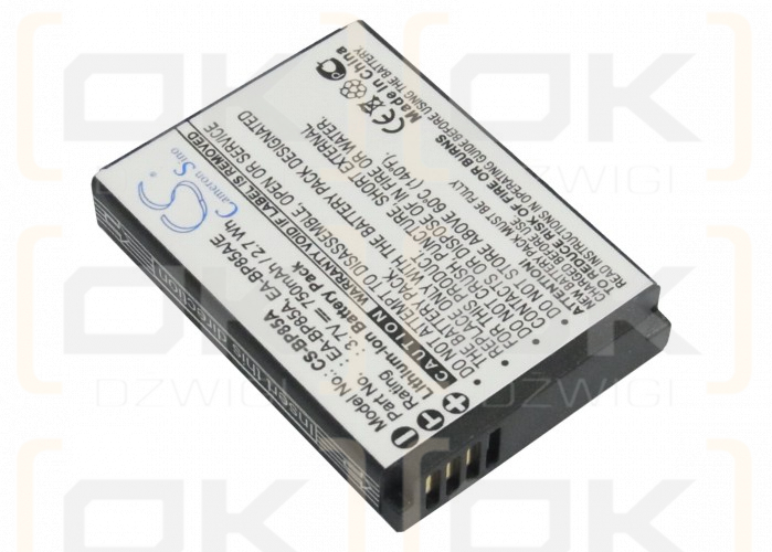 Samsung ST200F / BP85A 750mAh Li-ion 3.7V (Cameron Sino)