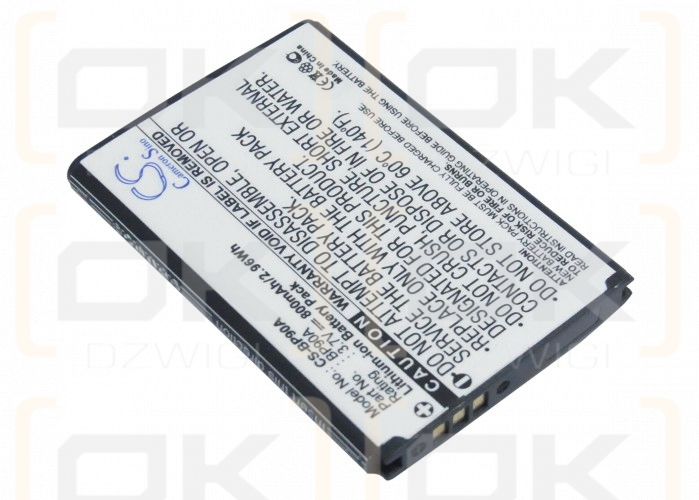 Samsung HMX-E110 / BP-90A 800mAh Li-ion 3.7V (Cameron Sino)