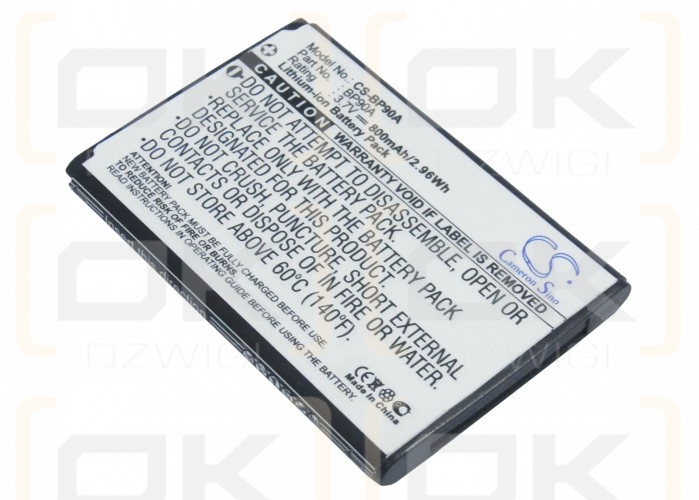 Samsung HMX-E110 / BP-90A 800mAh Li-ion 3.7V (Cameron Sino)