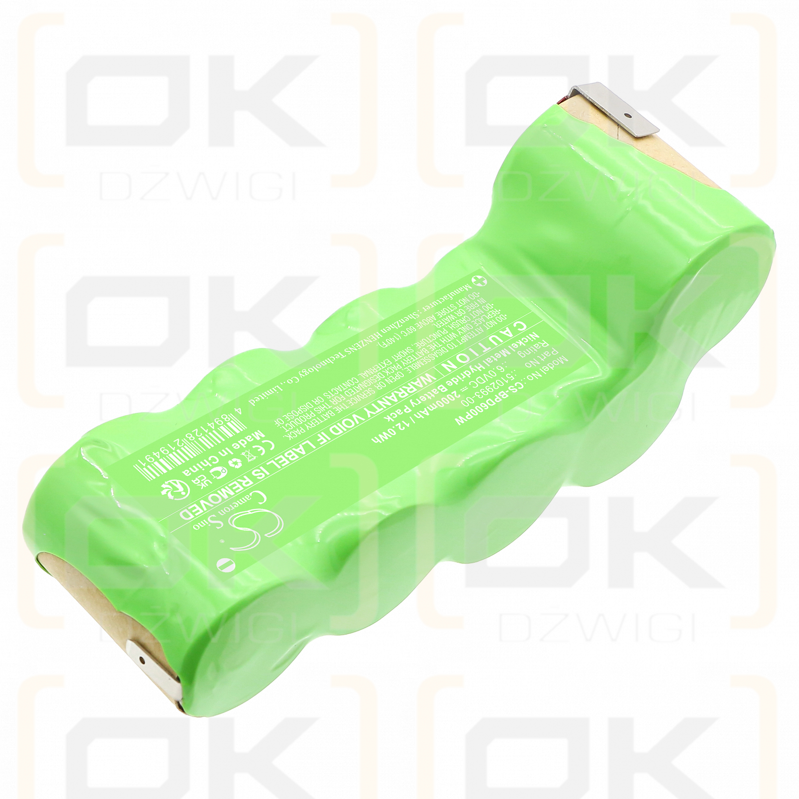 Black & Decker PD700G / 5102993-00 2000mAh Ni-MH 6.0V (Cameron Sino)