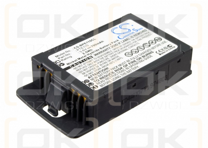 Spectralink PTE141 / BPN100 700mAh Ni-MH 3.6V (Cameron Sino)