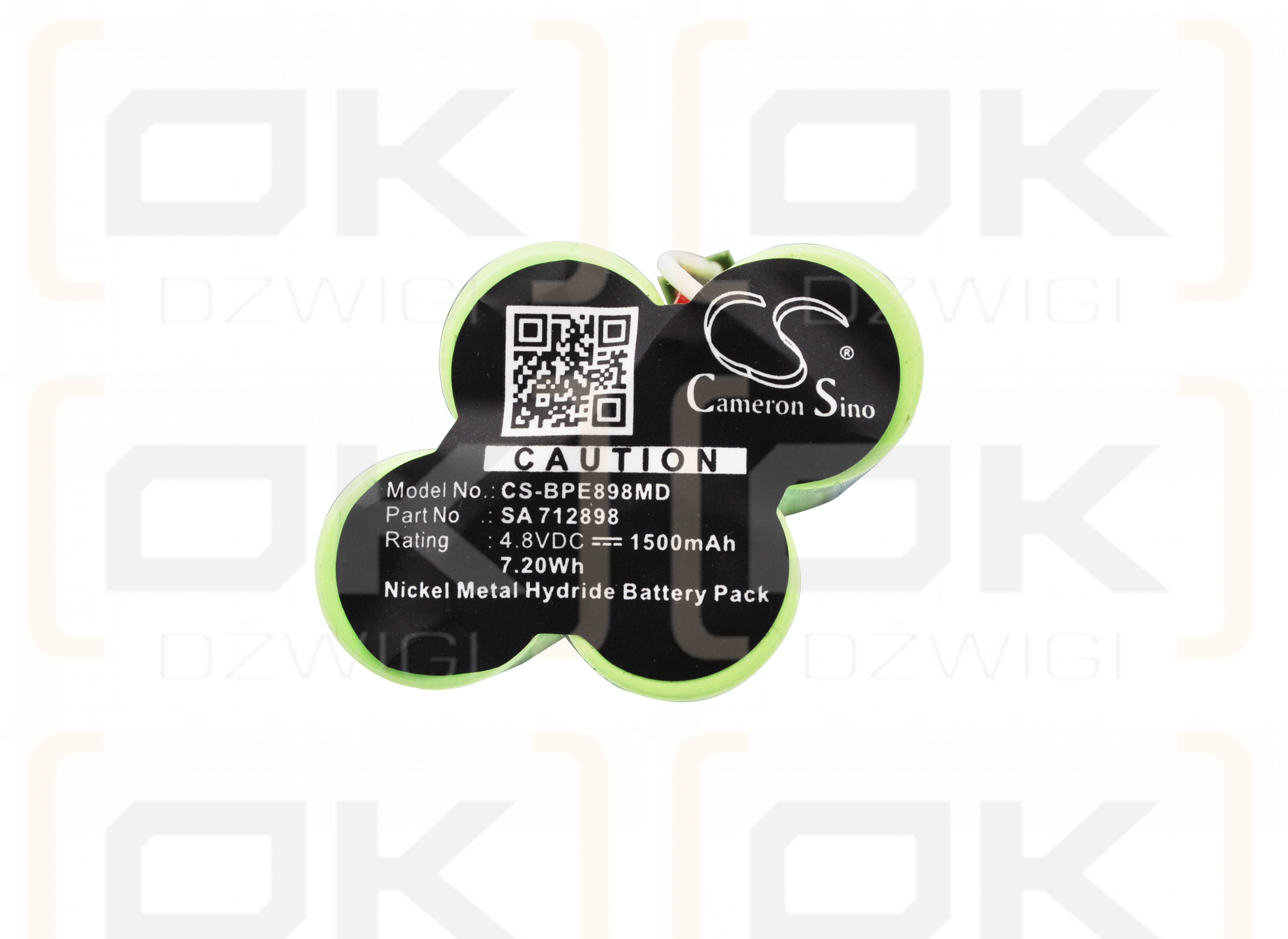 Biohit Proline XL / SA 712898 1500mAh Ni-MH 4.8V (Cameron Sino)