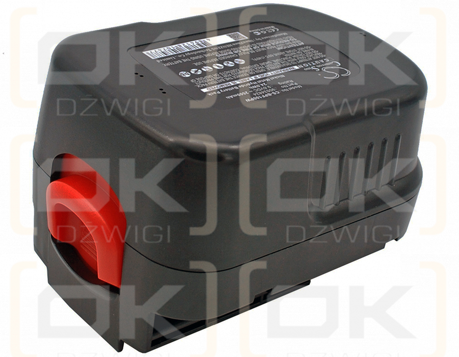 Black & Decker XTC18BK / 499936-34 2500mAh Ni-MH 9.6V (Cameron Sino)