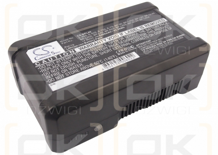 Sony DVW-9WS/E-80S 4400 мАч Li-ion 14,4 В (Cameron Sino)