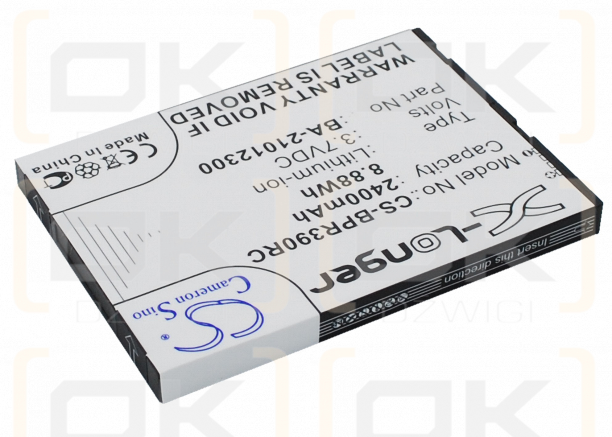 BandRich BandLuxe PR39 / BA-21012300 2400mAh Li-ion 3.7V (Cameron Sino)