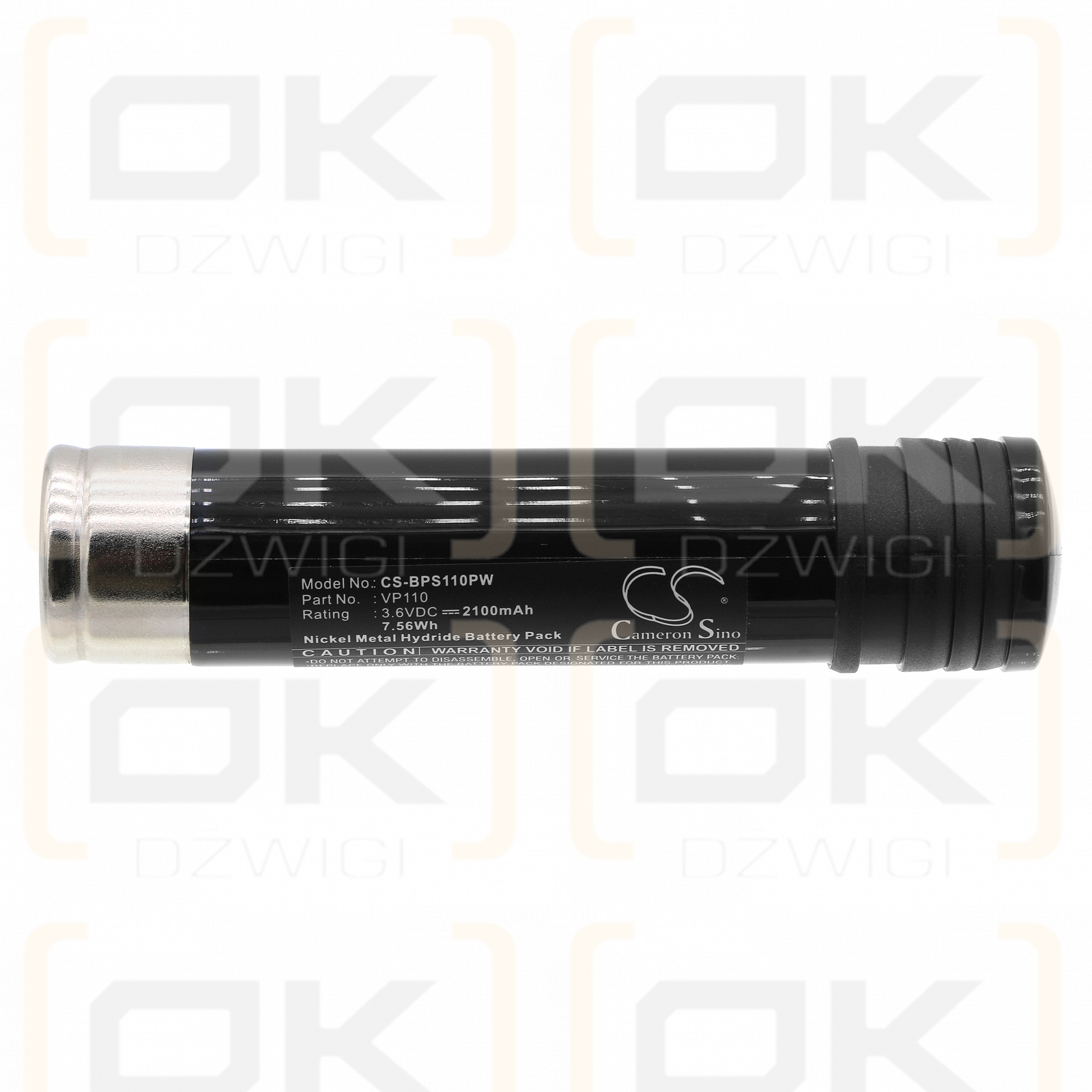 Black & Decker VP730 / VP110 2100mAh Ni-MH 3.6V (Cameron Sino)