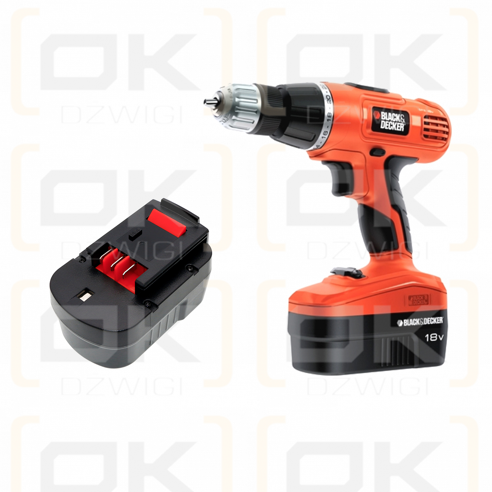 Black & Decker XTC143BK / 499936-34 2000mAh Ni-MH 14.4V (Cameron Sino)