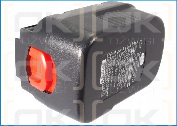 Black & Decker XTC143BK / 499936-34 2000 мАч Ni-MH 14,4 В (Cameron Sino)